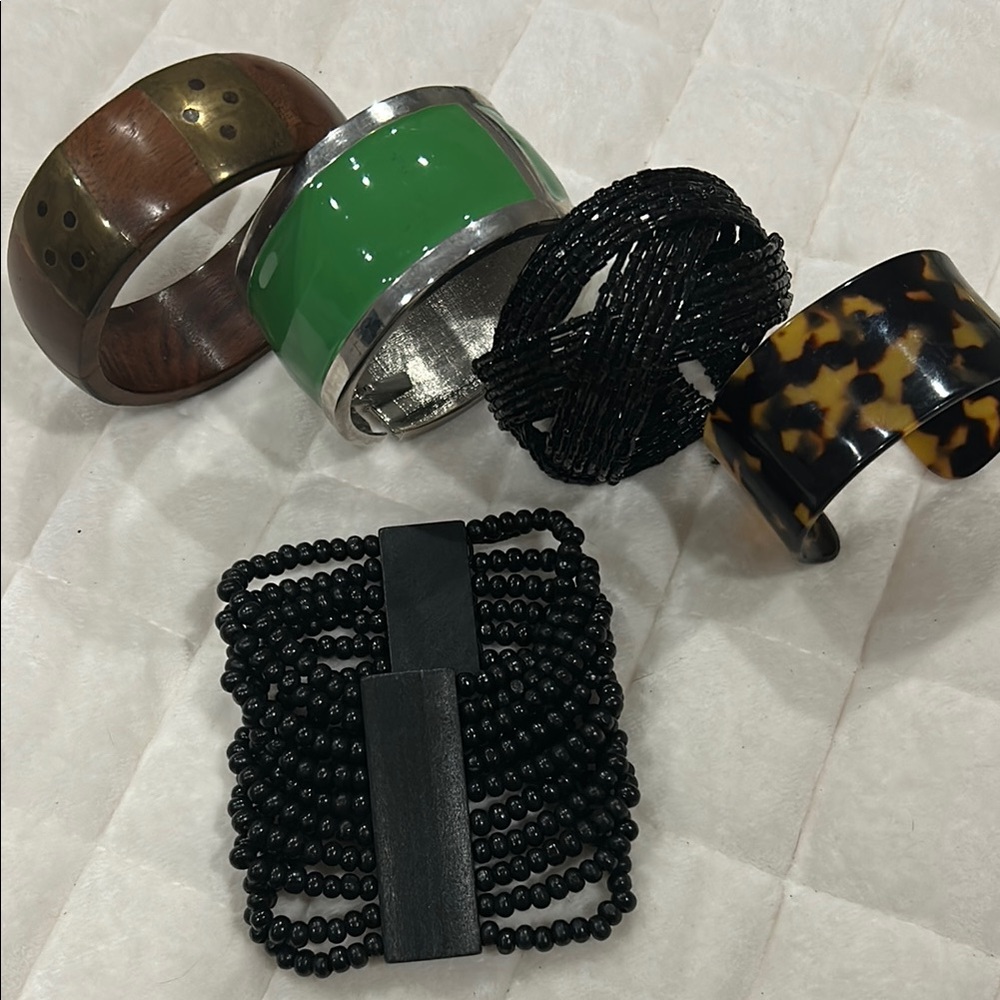 Set of Stylish Bangles and Bracelets